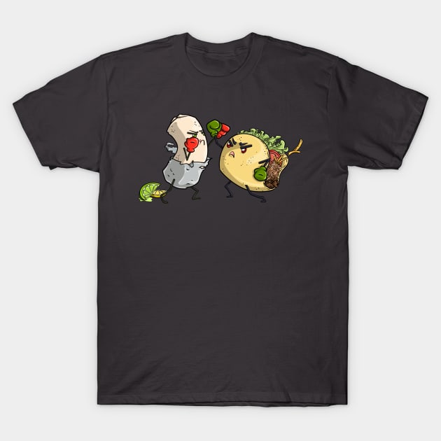 Food Fight T-Shirt by Thedustyphoenix